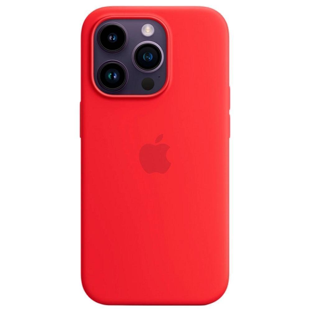 Чехол для телефона Apple iPhone 14 Pro Silicone Case with MagSafe -(MPTG3ZM/A), (PRODUCT)красный