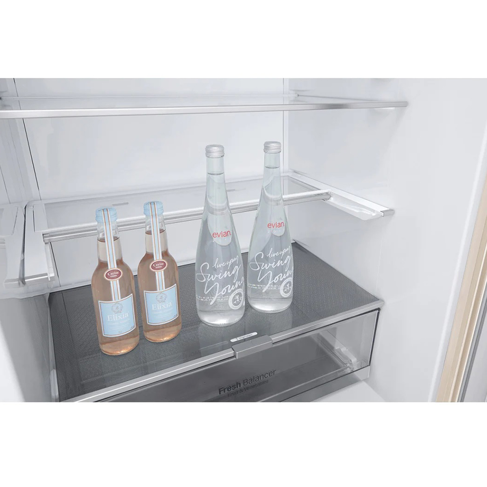 Холодильник LG GC-B569PECM бежевый