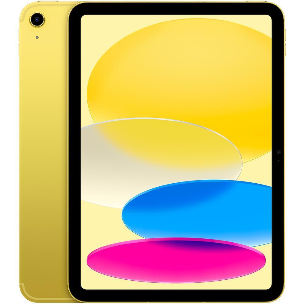Планшет Apple 10.9-inch iPad Wi-Fi + Cellular 64GB - Yellow (MQ6L3RK/A), желтый
