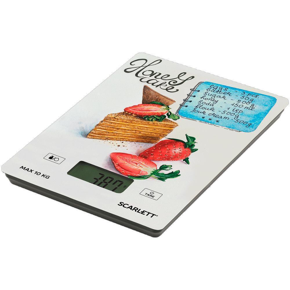Кухонные весы Scarlett SC KS57P76 (медовик)