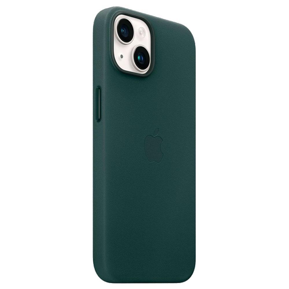 Купить Чехол для телефона Apple iPhone 14 Leather Case with MagSafe  -(MPP53ZM/A), Forest Green в Астане - Oma.kz