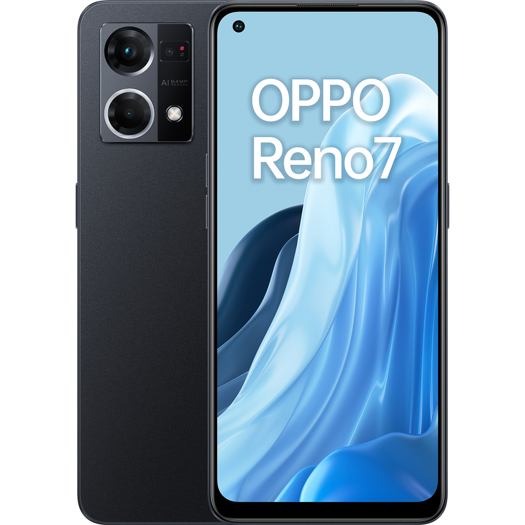 Смартфон Oppo Reno 7 (8/128GB) Cosmic Black, черный