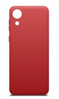 Чехол для телефона BoraSCO Microfiber Case для Samsung Galaxy A03 Core (40945) красный