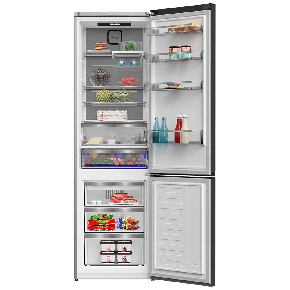 Холодильник Grundig GKPN669307FB, черный