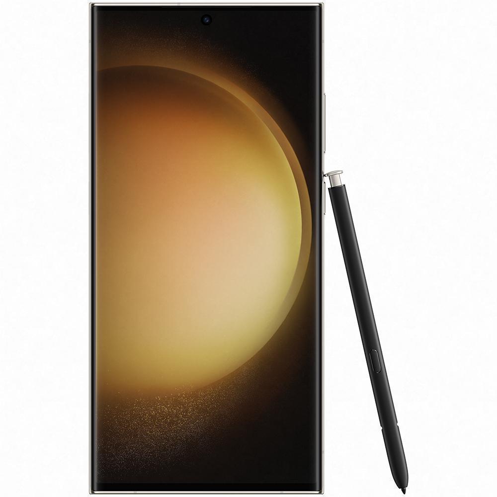 Смартфон Samsung SM-S918 Galaxy S23 Ultra 5G 256GB BZEGS, бежевый