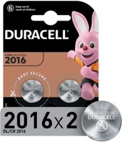 Батарейки Duracell CR2016, 2 шт