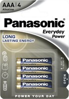 Батарейки Panasonic Every Day Power Long lasting energy AAA, 4 шт
