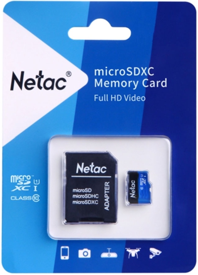 Карта памяти Netac microSDXC P500STN-064G 64Gb