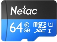 Карта памяти Netac microSDXC P500STN-064G 64Gb