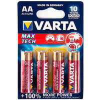 Батарейки Varta Maxi-Tech 1,5V AA 4706, 4шт.