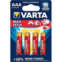 Батарейки Varta Maxi-Tech 1,5V AAA 4703, 4шт