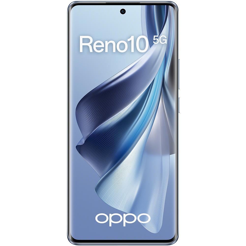 Купить Смартфон Oppo Reno 10 5G 8/256GB, Ice Blue в Астане - Oma.kz