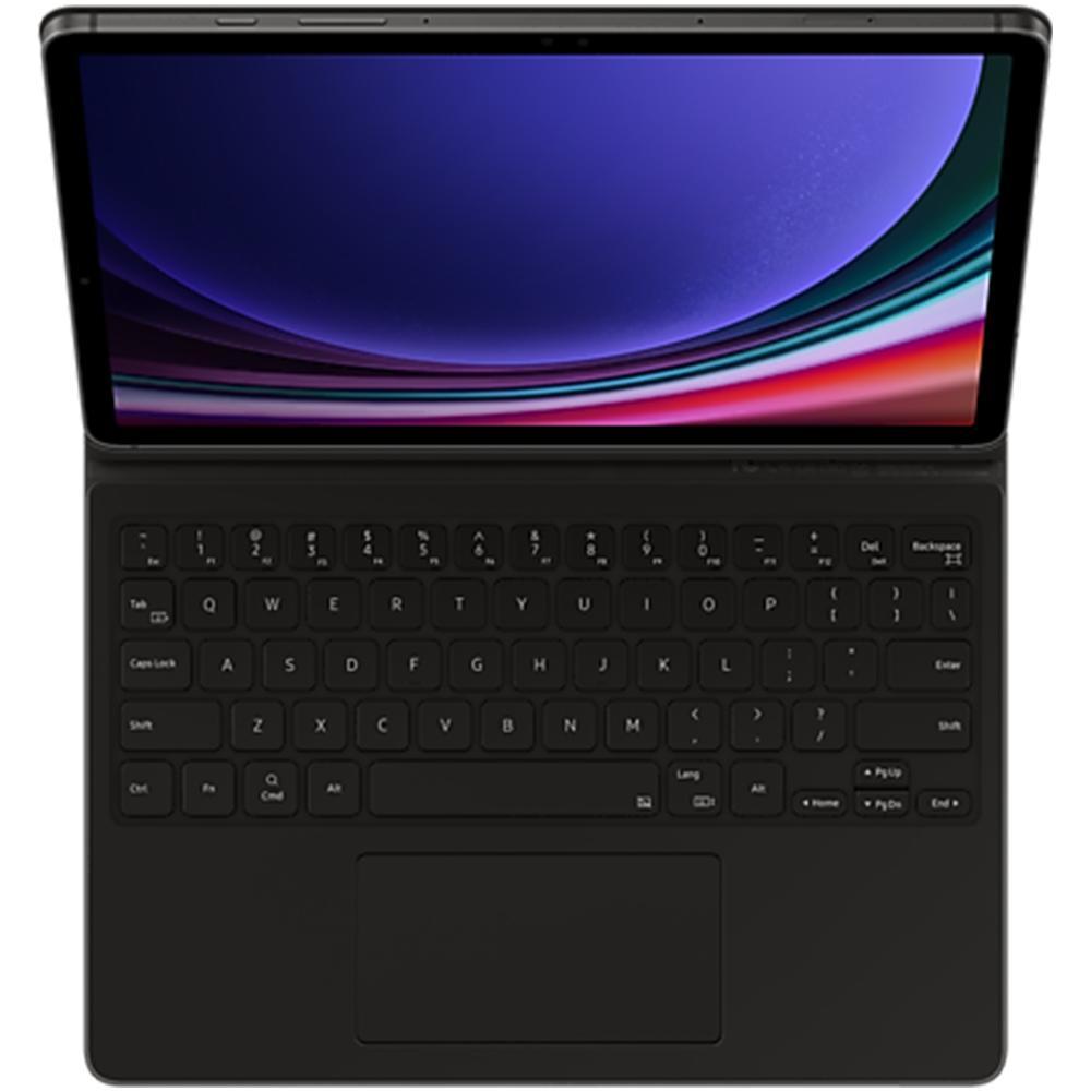 Чехол-клавиатура Samsung Tab S9 Book Cover Keyboard EF-DX715BBRGRU, черный