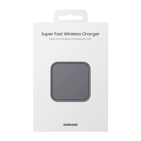 Безпроводное зарядное устройство Samsung EP-P2400BBRGRU 15W Wireless Charger Pad w/o TA, черное