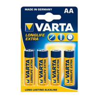 Батарейки Varta Longlife 1,5V AA 4106, 4шт