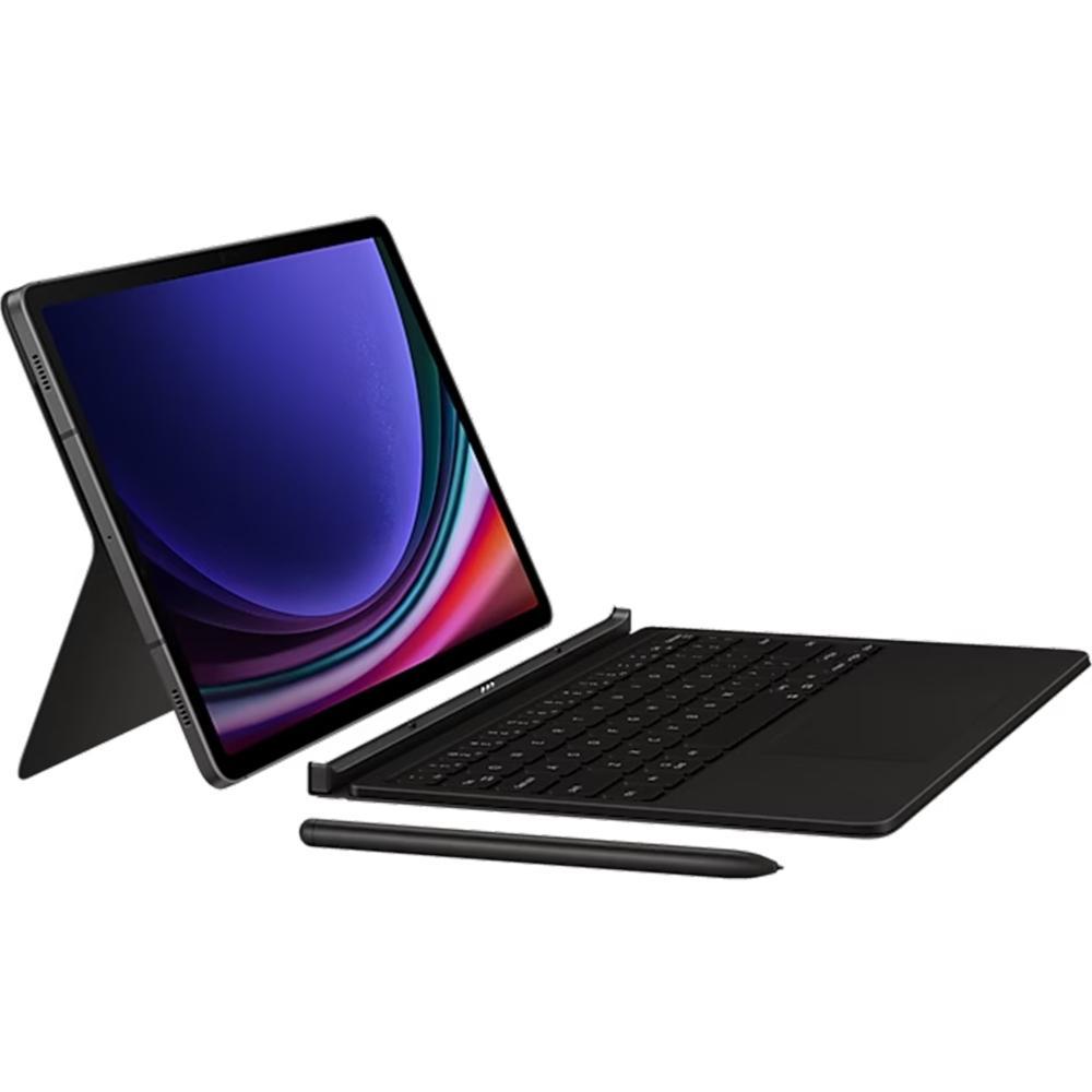 Чехол-клавиатура Samsung Tab S9 Book Cover Keyboard EF-DX715BBRGRU, черный