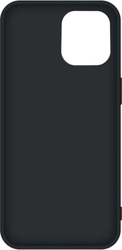 Чехол для телефона BoraSco iPhone 12 mini матовый черный
