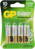 Батарейка GP Super AA GP15A-CR4 4шт