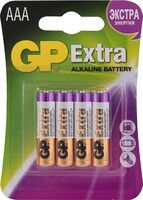 Батарейка GP Extra AAA 24AX-2CR4 4 шт