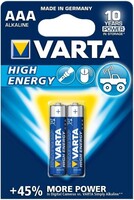 Батарейка Varta High Energy Micro AAA LR03 2 шт
