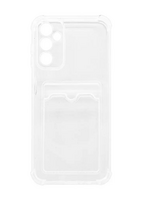 Чехол для мобильного телефона Samsung A24 с визитницей прозрачный