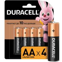 Батарейки  Duracell AA, 4шт.