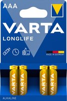 Батарейка Varta Longlife AAA LR03 4 шт