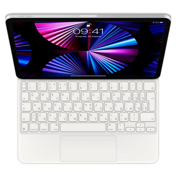 Чехол Apple Magic Keyboard для iPad Pro 11 2020-2021/iPad Air 10.9 2020 MJQJ3RS/A белый