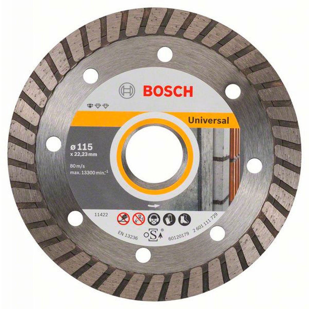 Алмазный диск Bosch 115*22,23мм 2608603249