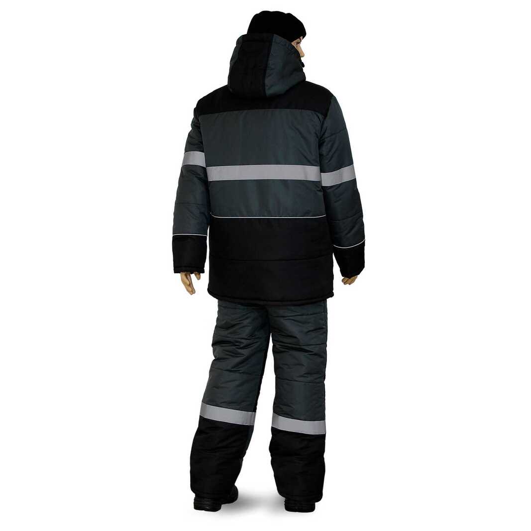 Костюм НордМен 170-76, размер 52-54, серый-черный