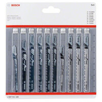 Набор пилок для лобзика Bosch 2607011169, 10 шт. в упаковке