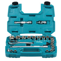 Набор ключей и головок 1/2&quot; Makita   B-65589, 23 предмета