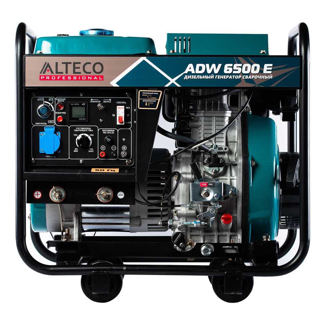 Дизельный сварочный генератор Alteco ADW 6500 E (ADW 180 E)