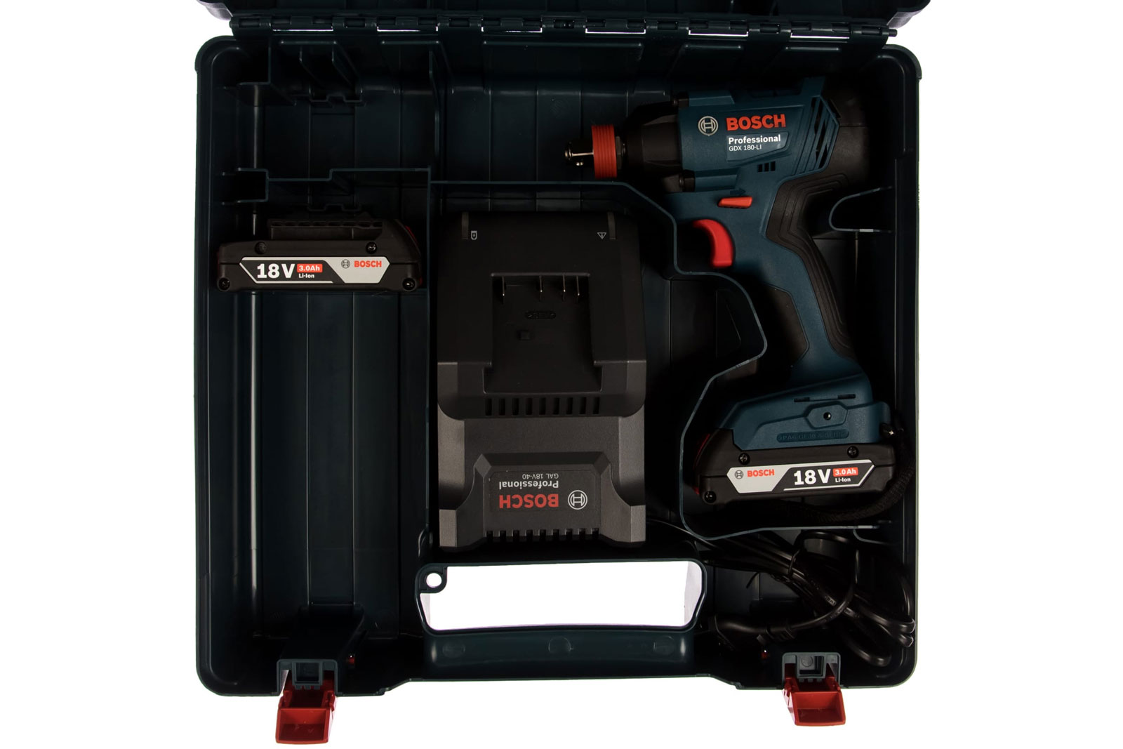 Аккумуляторный ударный гайковёрт Bosch GDX 180-LI Professional 06019G5220