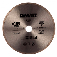 Алмазный диск DeWALT Continuous DT40206-QZ 180х22.2мм