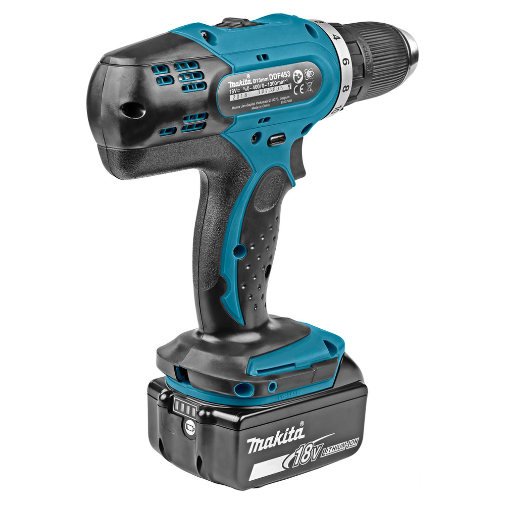 Аккумуляторная дрель-шуруповёрт Makita DDF453SYX5