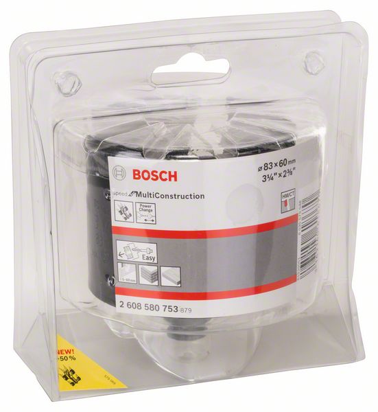 Коронка универсальная Bosch 2608580753 83 мм