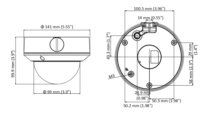 Видеокамера IP Hikvision DS-2CD1723G0-IZ(2.8-12mm)(C)