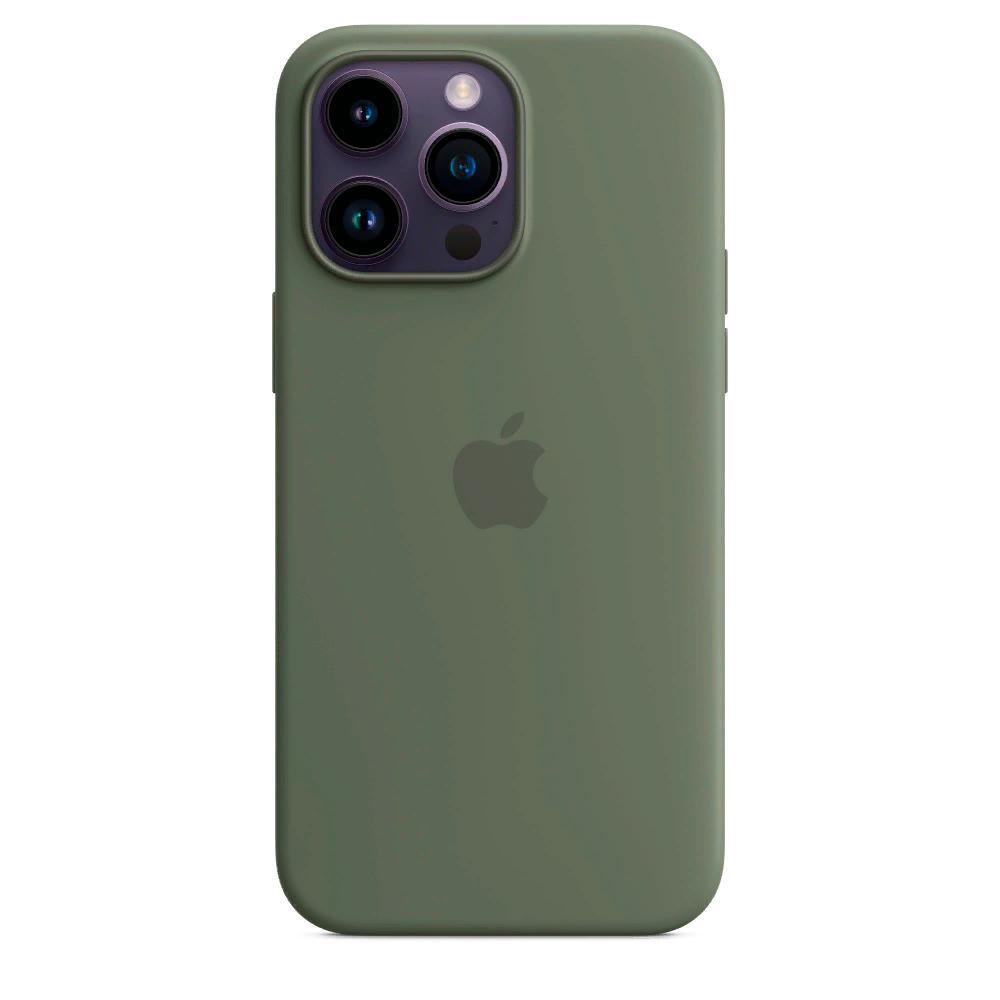 Чехол для телефона Apple iPhone 14 Pro Max Silicone Case with MagSafe - Olive (MQUN3ZM/A)