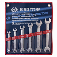 Набор рожковых ключей King Tony 1106MR01 6 шт