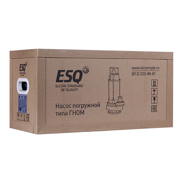 Насос водяной ESQ Гном 10-10-50/0.55-380