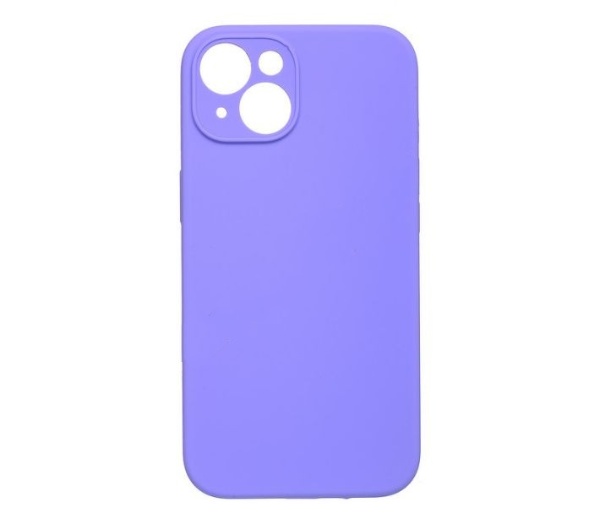 Чехол-накладка Silicone case &quot;360 Protect&quot; с защитой камеры для iPhone 14 (сиреневый)