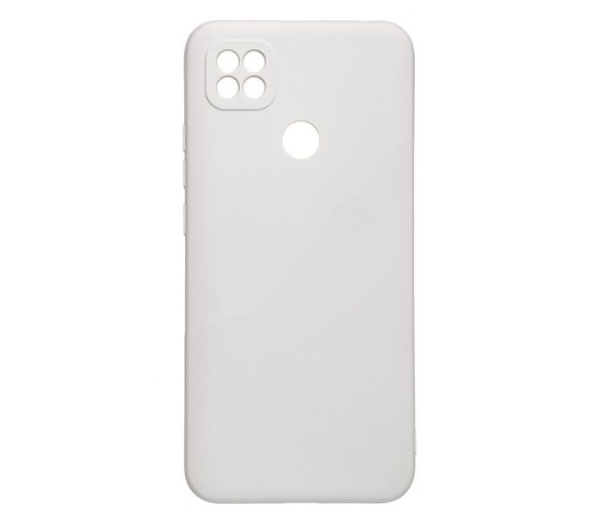 Чехол-накладка Silicone cover New для Xiaomi Redmi 9C (белый)