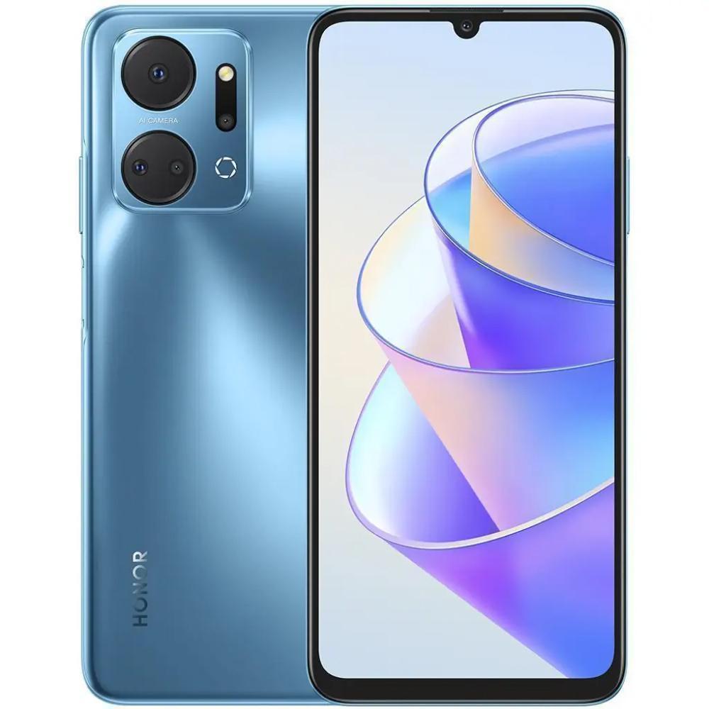 Купить Смартфон Honor X7A PLUS 6/128GB Ocean Blue в Астане - Oma.kz