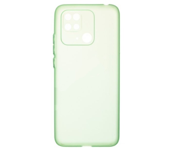 Чехол-накладка Ultra-thin matte case для Xiaomi Redmi 10C (4G) (салатовый)