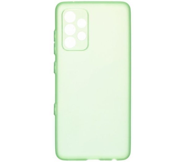 Чехол-накладка Ultra-thin matte case для Samsung Galaxy A52 (салатовый)