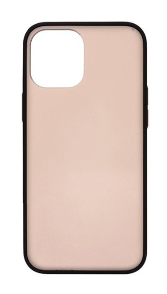 Чехол-накладка Unique case &quot;матовый&quot; для iPhone 12 mini (черный)