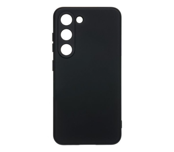 Чехол-накладка Silicone cover New для Samsung Galaxy S23 (черный)
