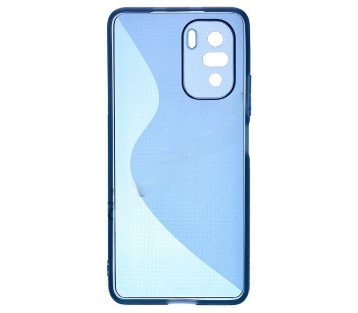 Чехол-накладка &quot;S-TPU case&quot; для Xiaomi POCO F3 (синий)