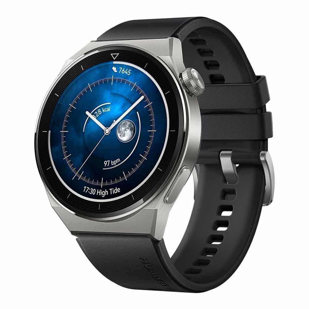 Смарт-часы Huawei Watch GT 3 Pro Black Fluoroelastomer Strap